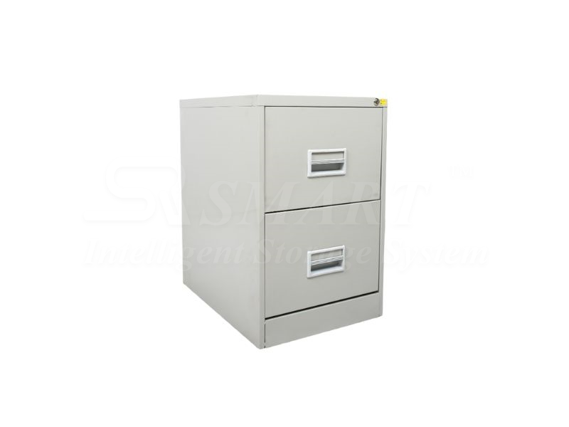 2 Drawers Steel Filing Cabinet