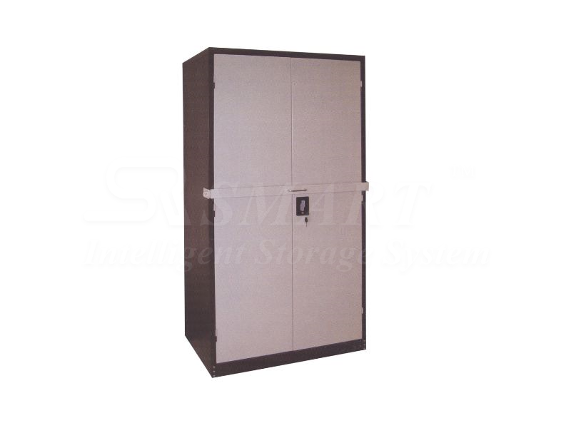 Full Height Steel Cupboard With Steel Swing Door + Lock Bar