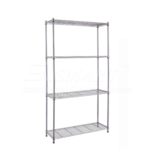 Chrome Display Rack - 4 Levels