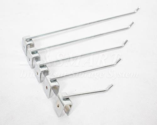 Chrome Square Bar Hooks