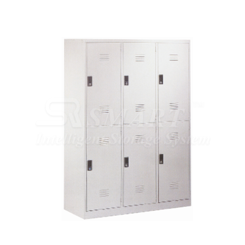 6 Compartment Steel Locker