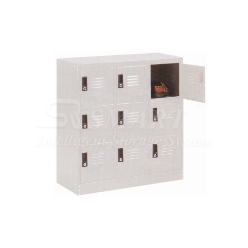 9 Compartment Steel Locker