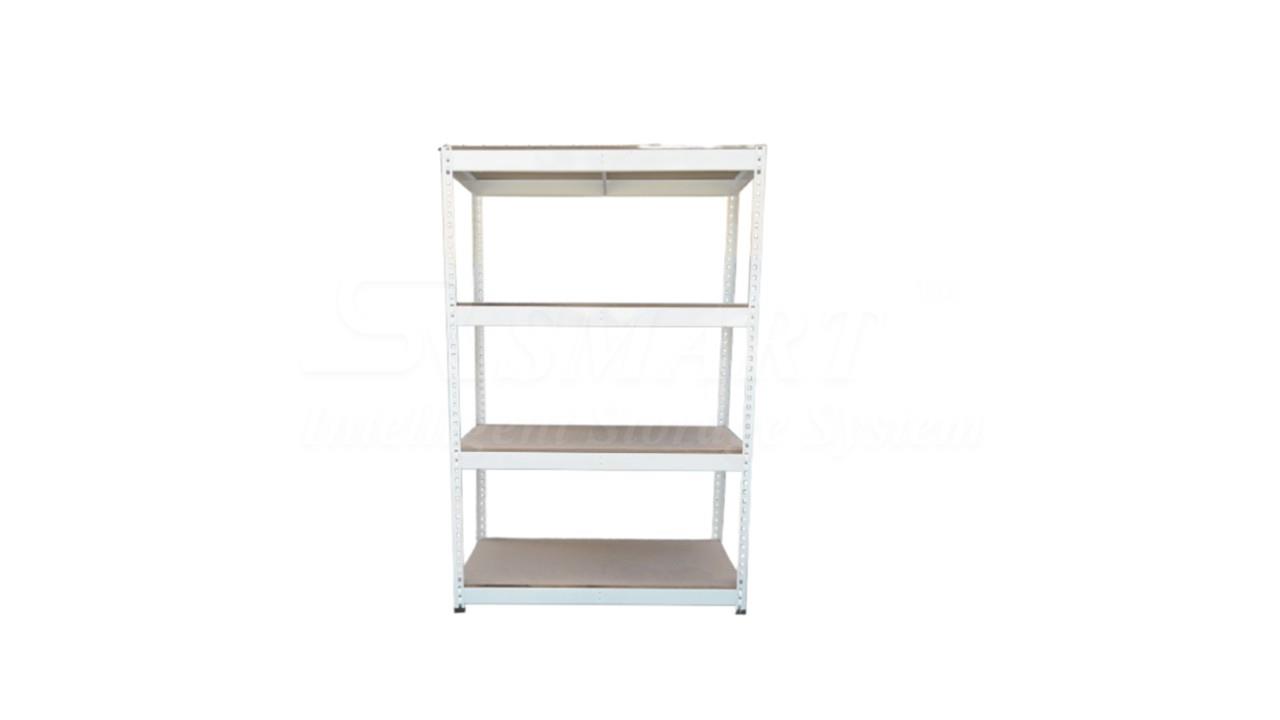 Boltless Rack Series with 8.0mm HDF Board (Pure White)