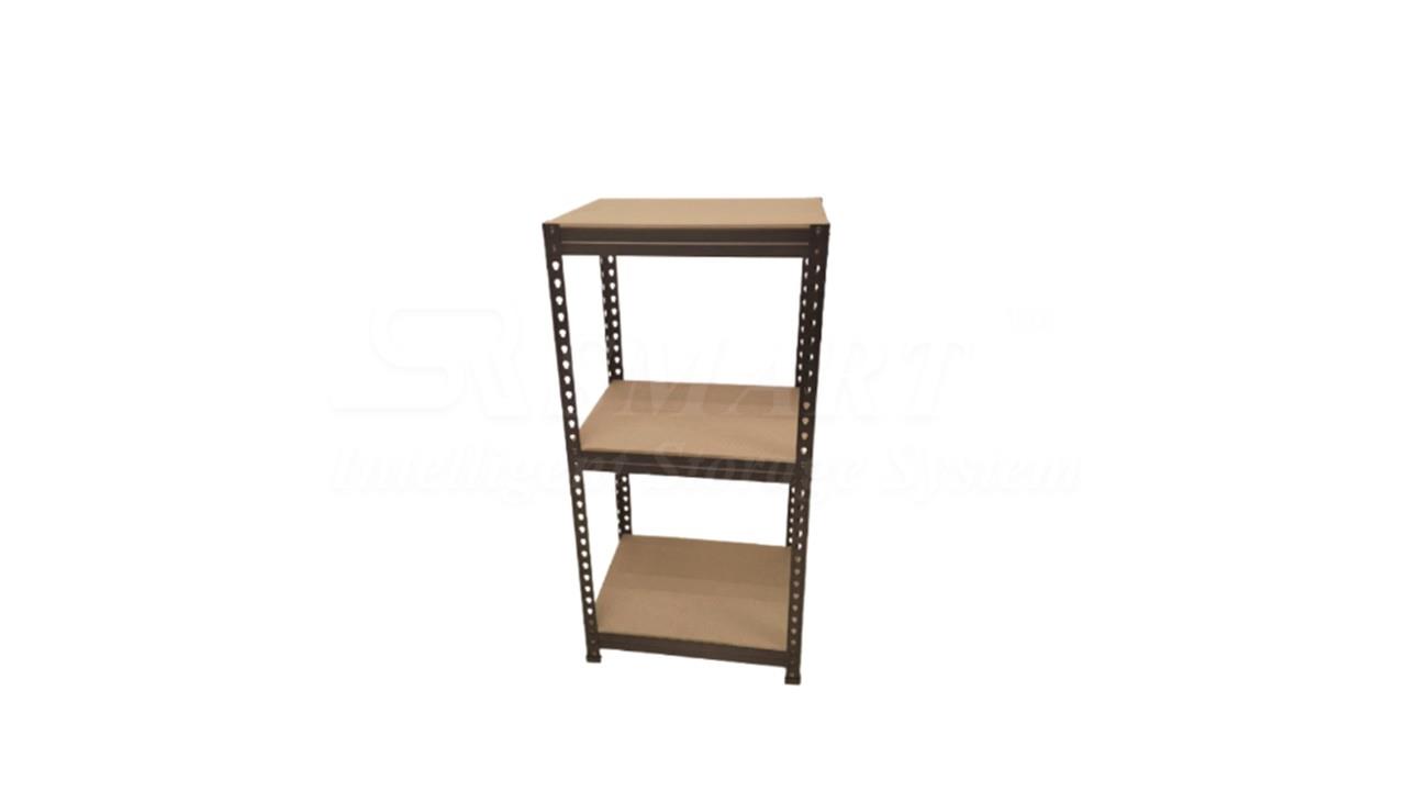 Boltless Rack Series with 8.0mm HDF Board (445mm X 595mm)(Matt Black)