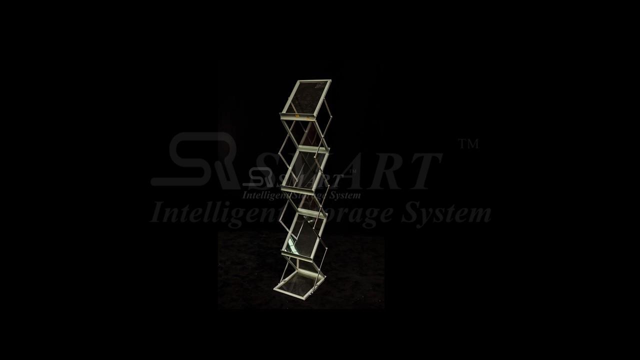 Zig Zag Acrylic Literature Brochure Holder ( A4 )