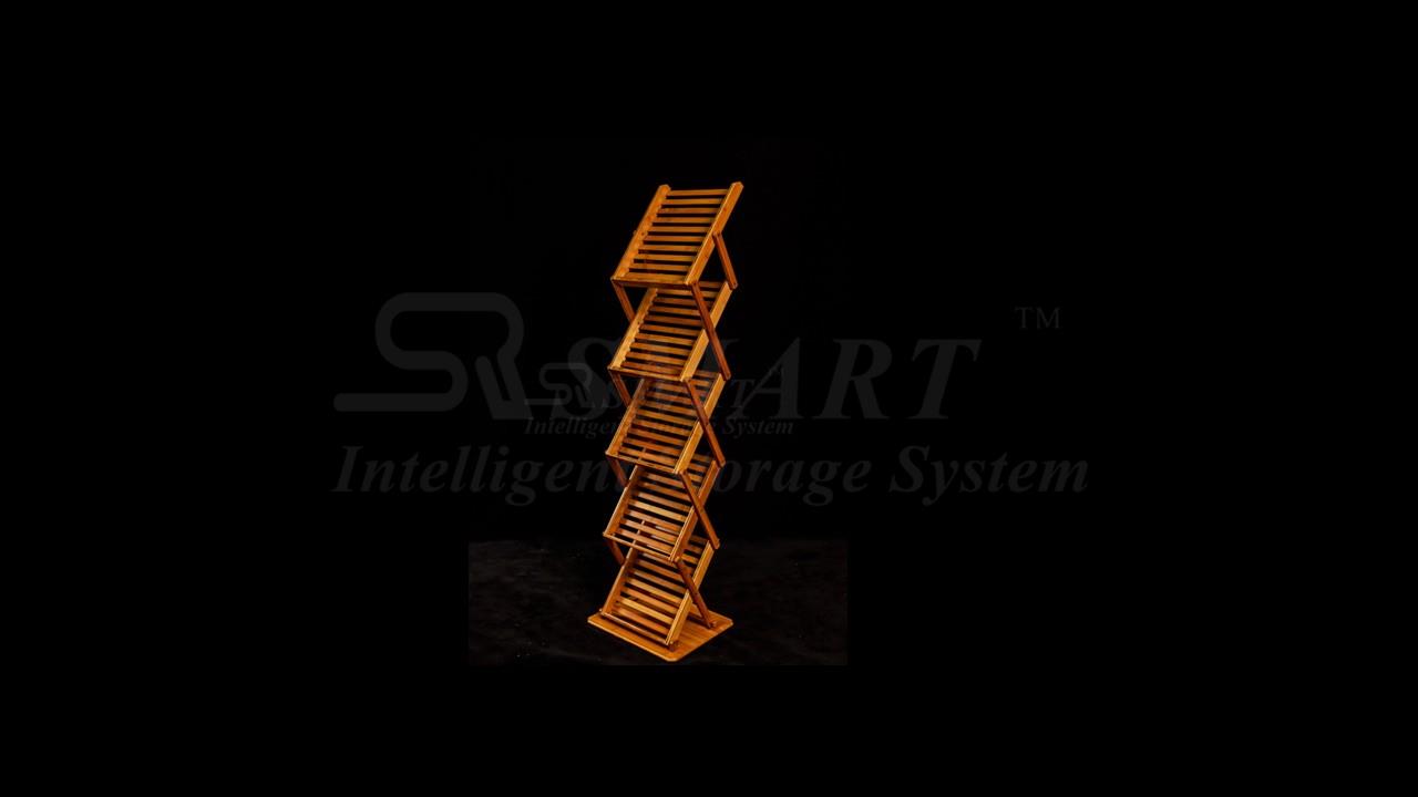 Bamboo Zig Zag Brochure Holder ( A4 )