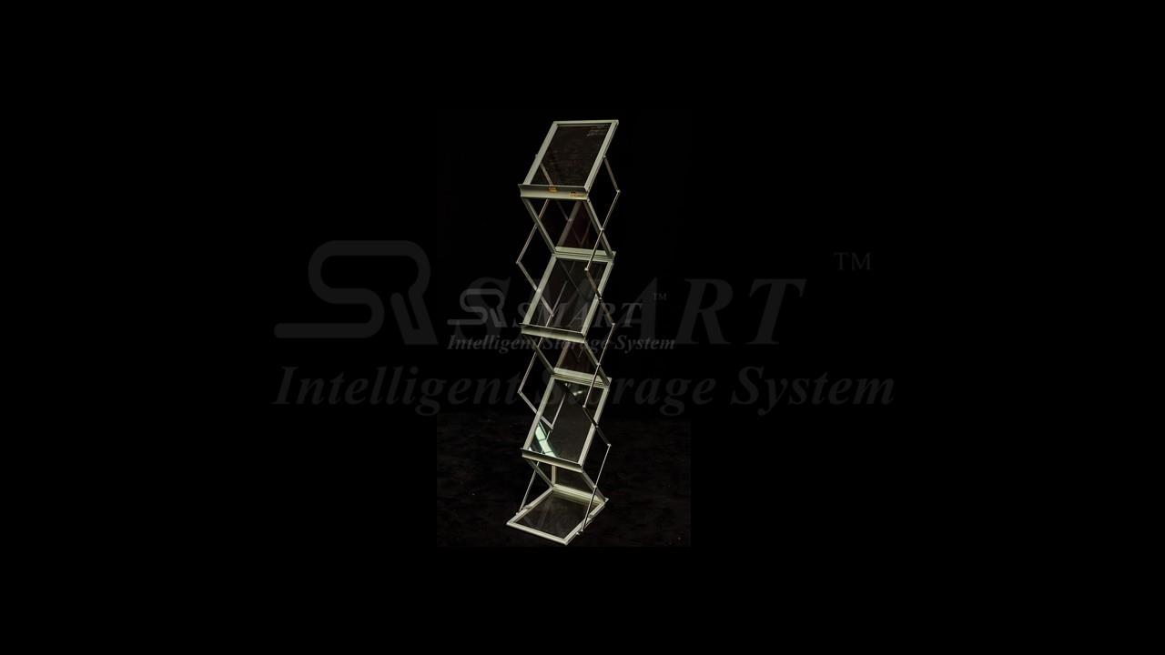 Zig Zag Acrylic Literature Brochure Holder ( A3 )