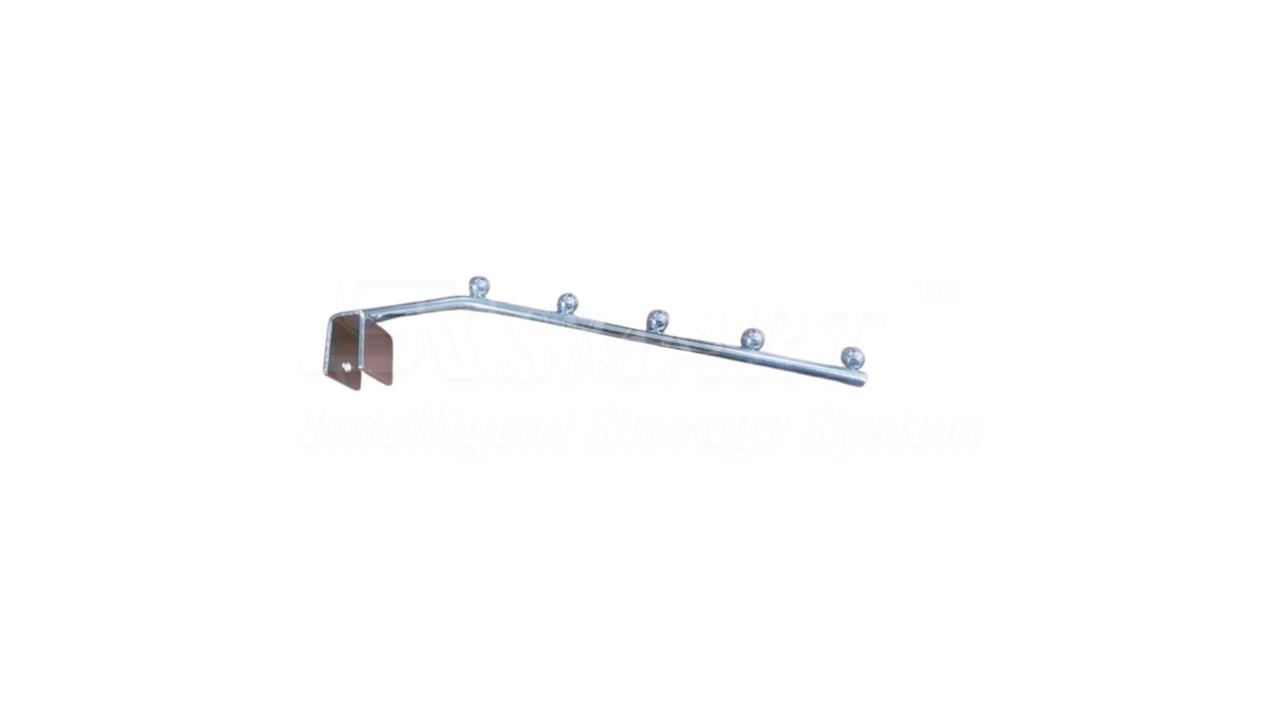 Square Bar - Chrome Ball Hanger ( Waterfall )