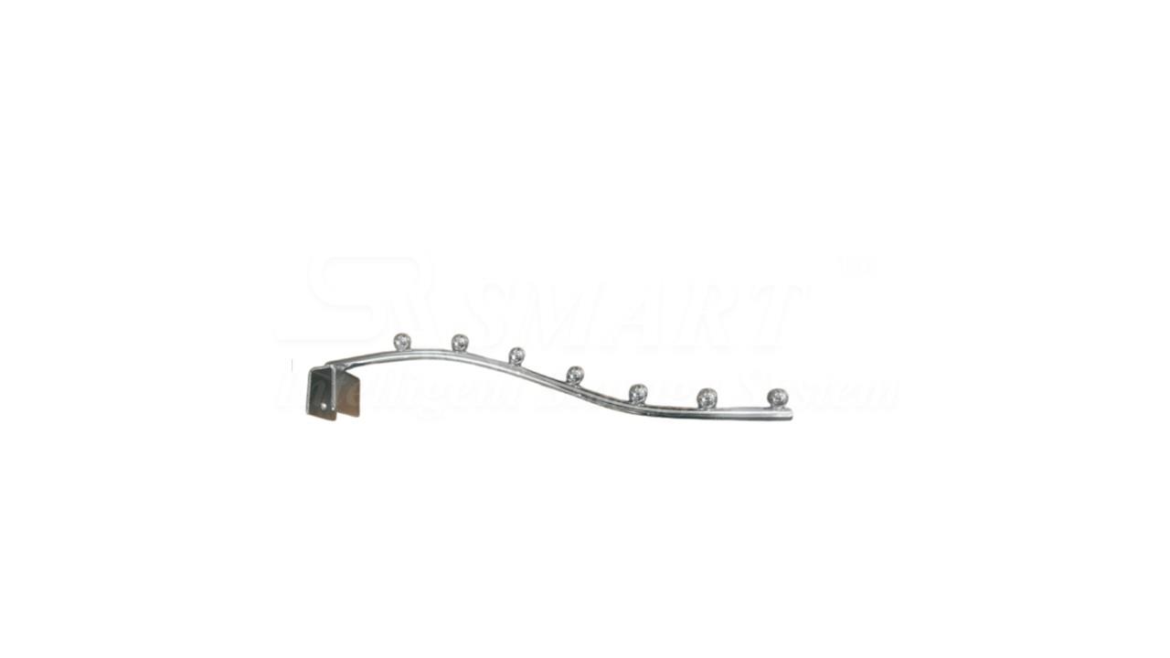 Square Bar - Chrome Ball Hanger ( S )